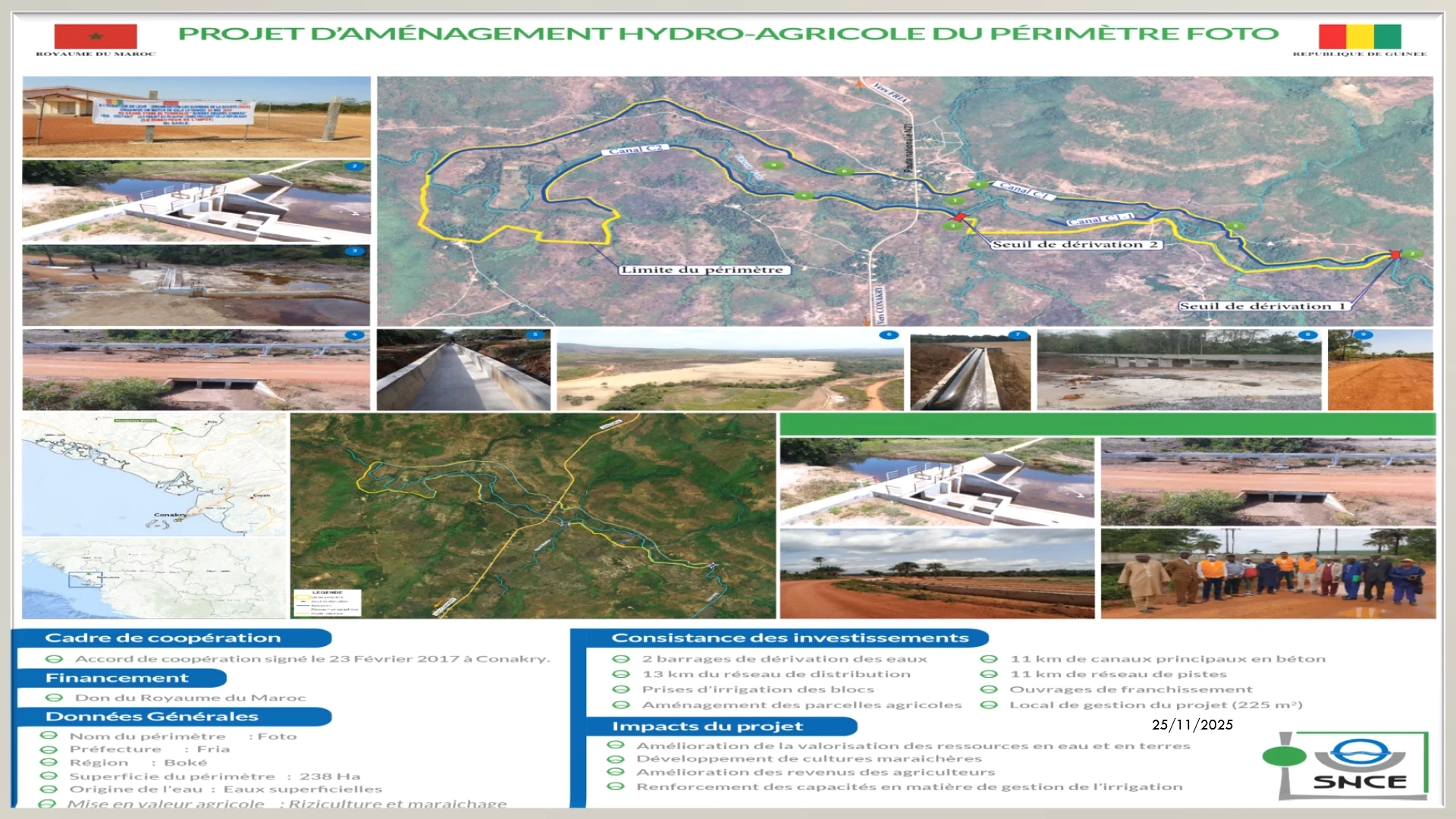 Projet d’Aménagement Hydro-Agricole du Périmètre de Foto