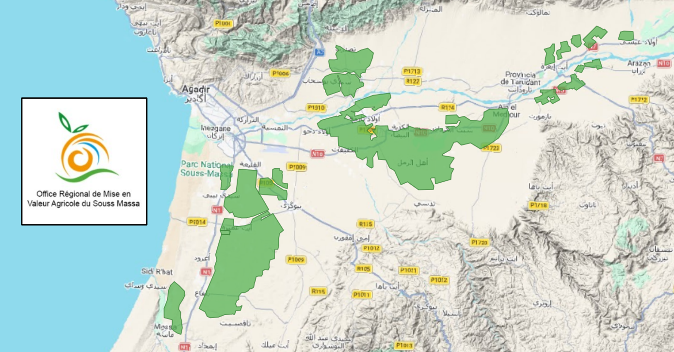 Périmètre d'irrigation Souss-Massa